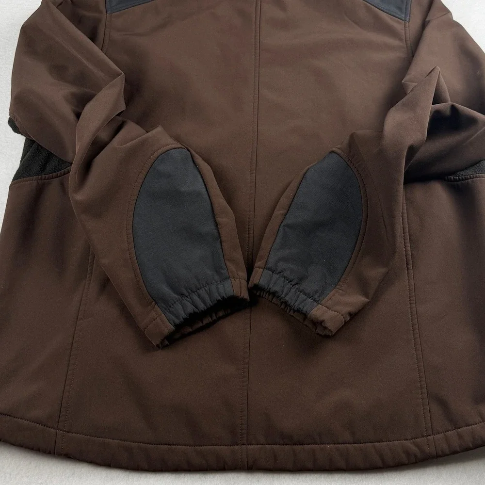 Black Diamond Men's Full Zip Soft Shell Jacket French Roast Brown Medium 189620
